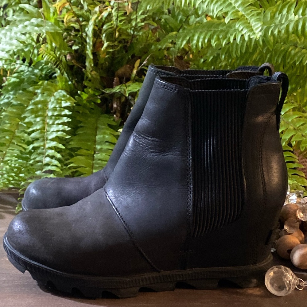 Sorel GORGEOUS🔥 Black Booties